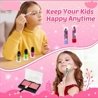 14Pcs Pet Dolls Surprise Realistic Makeup Bag